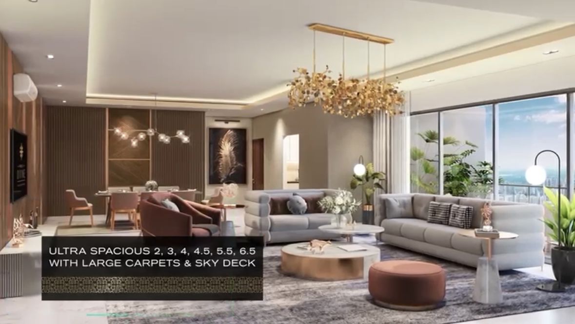 6 BHK + Study Room 3978 Sq.Ft. Apartment in Shreeji Divine