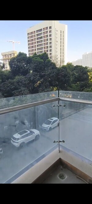 Balcony in 3 BHK Apartment at Ace Courtyard, Ghodbunder Road – for Rent