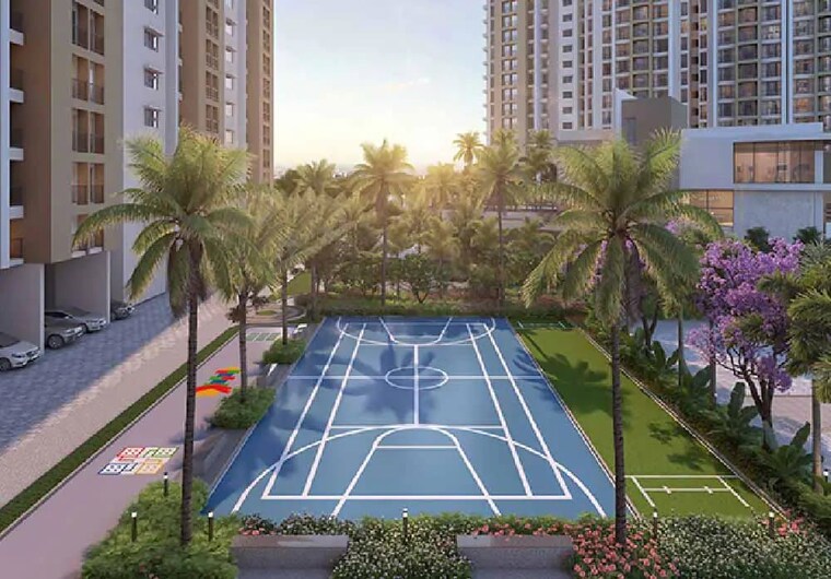 Balcony, provident-palmvista 2.5 Bedroom 853 Sq.Ft. Apartment In Daighar Gaon Thane 10281816
