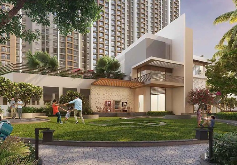 Exterior View, provident-palmvista 2.5 Bedroom 877 Sq.Ft. Apartment In Daighar Gaon Thane 10281825