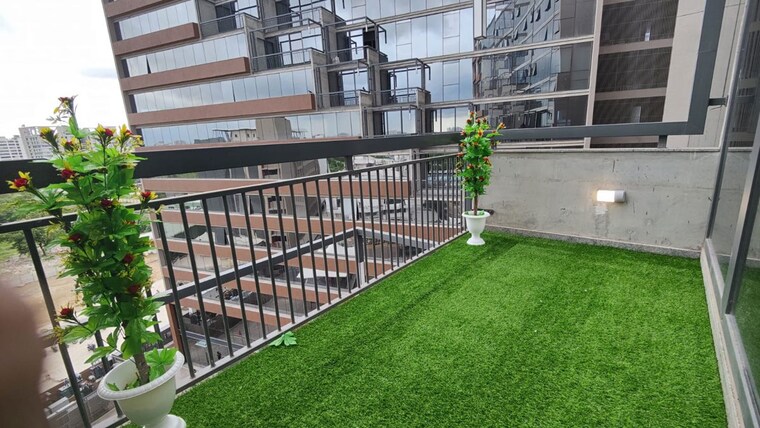 Balcony, makarba Commercial Office Space 1200 Sq.Ft. In Makarba Ahmedabad 10281709