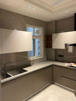 Kitchen in 3 BHK Builder Floor at Greater Kailash I – for Sale