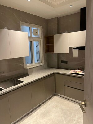 Kitchen in 3 BHK Builder Floor at Greater Kailash I – for Sale