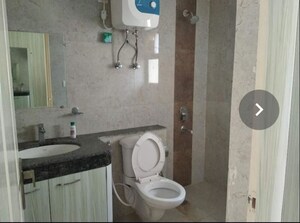 Bathroom in 3 BHK Apartment at Paarth Aadyant, Gomti Nagar – for Rent