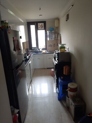 Kitchen in 2 BHK Builder Floor at Malviya Nagar – for Rent