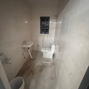 Bathroom in 1 BHK Builder Floor at Palam Vihar Extension – for Rent