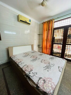 Bedroom in 3 BHK Builder Floor at Sector 1 – for Rent