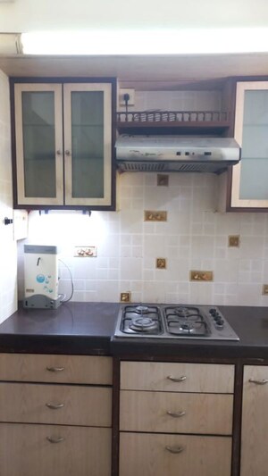 Kitchen in 1.5 BHK Apartment at Indira Nagar – for Rent