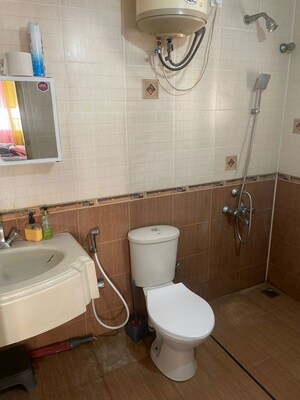 Bathroom in 3 BHK Apartment at HM World City, Jp Nagar – for Sale