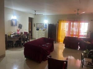 Living Room in 3 BHK Apartment at HM World City, Jp Nagar – for Sale