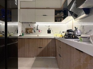 Kitchen in 3 BHK Apartment at Dosti West County, Balkum Pada – for Sale