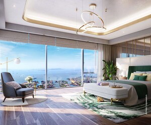 Bedroom in 3.5 BHK Apartment at Piramal Aranya Avyan, Byculla – for Sale