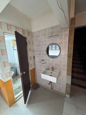Bathroom in 3 BHK Apartment at Bandra West – for Rent