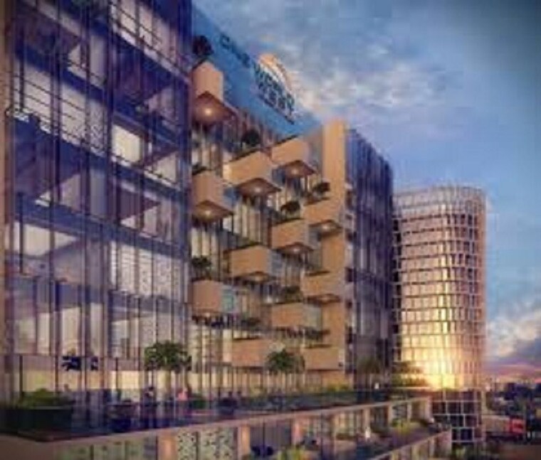 Exterior View, sheladia-one-world-west Commercial Office Space 826 Sq.Ft. In Ambli Ahmedabad 10282243