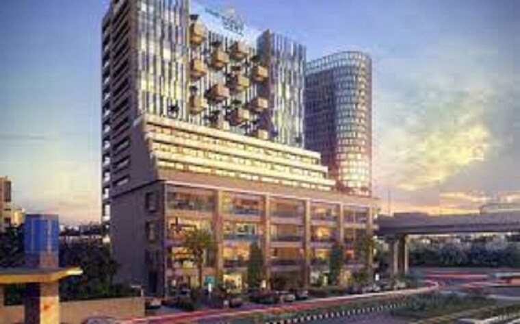 Exterior View, sheladia-one-world-west Commercial Office Space 826 Sq.Ft. In Ambli Ahmedabad 10282243