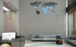 Bathroom in  Office Space at Sheladia One World West, Ambli – for Rent