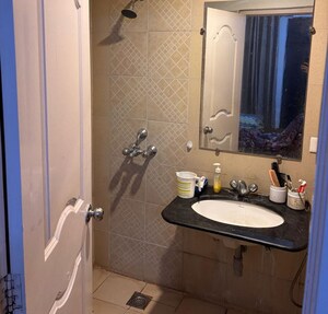 Bathroom in 2 BHK Apartment at Ashiana Le Residency, Lal Kuan – for Sale