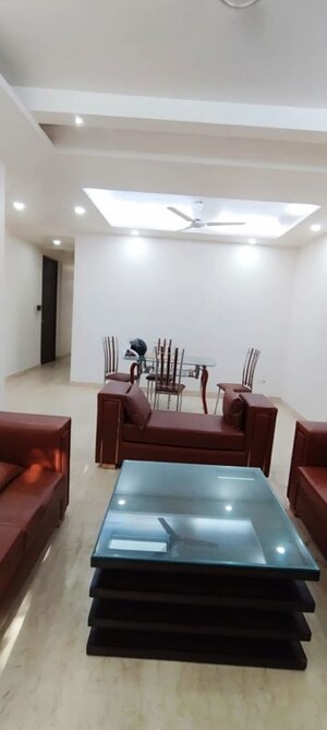 Living Room in 3 BHK Builder Floor at Jangpura – for Rent