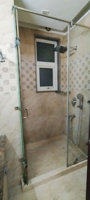 Bathroom in 3 BHK Builder Floor at Jangpura – for Rent