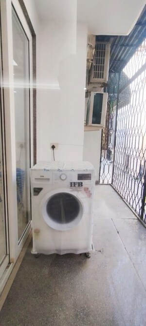 Balcony in 3 BHK Builder Floor at Jangpura – for Rent