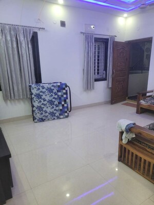 Living Room in 3 BHK Apartment at Lakshmi Srinivasa Nilayam Nizampet, Nizampet – for Rent