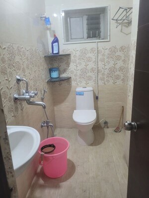 Bathroom in 3 BHK Apartment at Lakshmi Srinivasa Nilayam Nizampet, Nizampet – for Rent