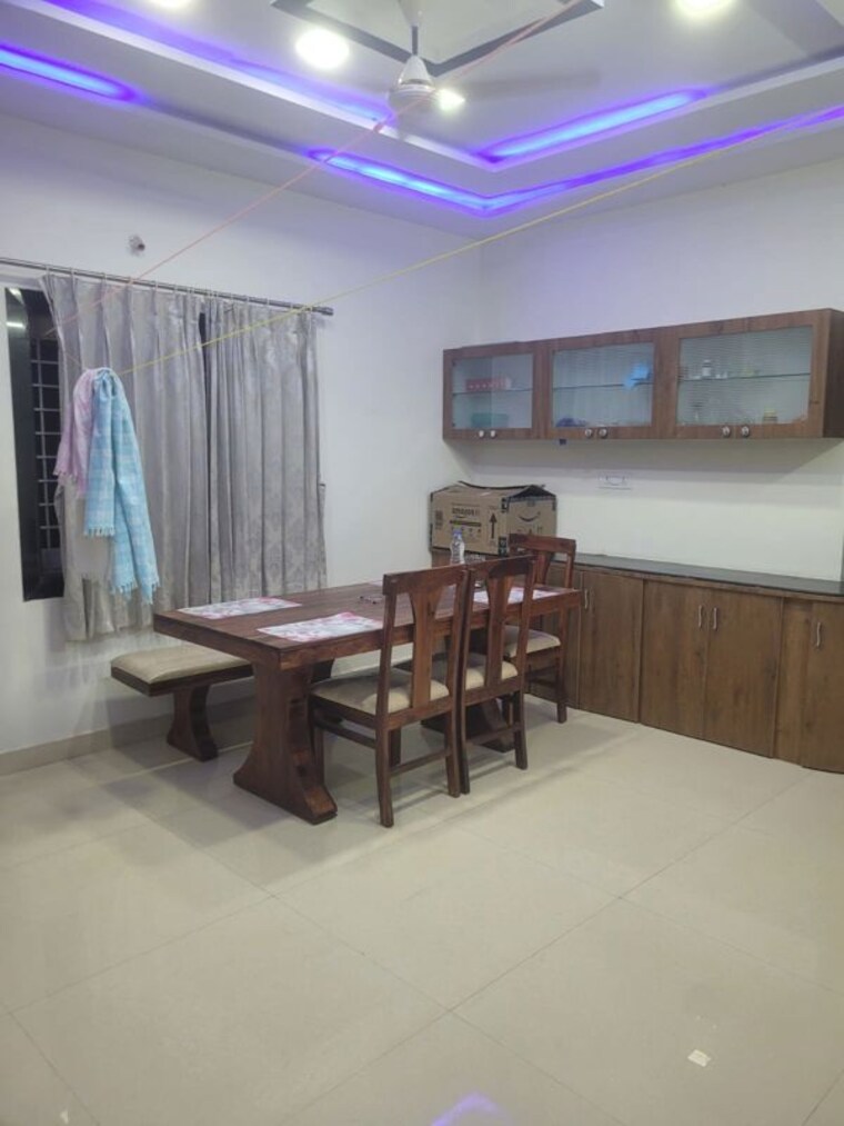 Dining area, lakshmi-srinivasa-nilayam-nizampet 3 Bedroom 1485 Sq.Ft. Apartment In Nizampet Hyderabad 10282311