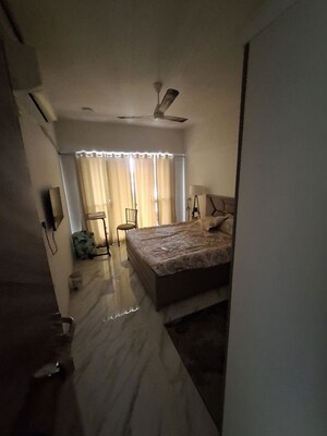 Bathroom in 1 BHK Apartment at Panch Smruti, Powai – for Rent