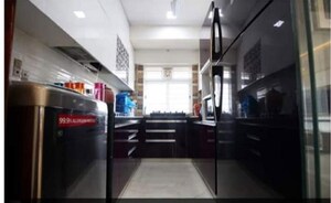 Kitchen in 3 BHK Apartment at Khar West – for Rent