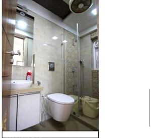 Bathroom in 3 BHK Apartment at Khar West – for Rent