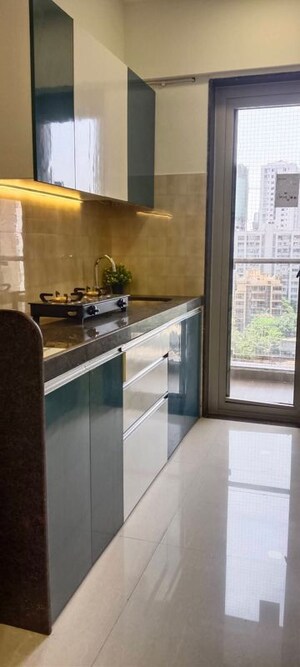Kitchen in 1 BHK Apartment at Khar West – for Rent