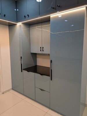 Kitchen in 3 BHK Apartment at Rajapushpa Provincia, Narsingi – for Rent