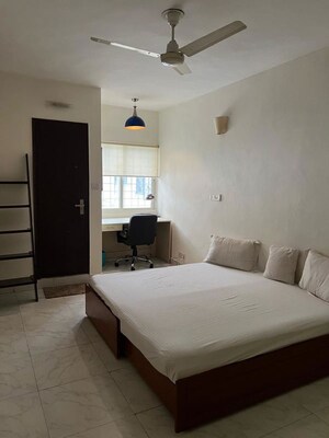 Bedroom in 3.5 BHK Builder Floor at Saket – for Rent