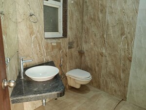 Bathroom in 3 BHK Apartment at GHP Trinity, Powai – for Rent