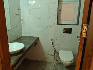 Bathroom in 3 BHK Apartment at GHP Trinity, Powai – for Rent