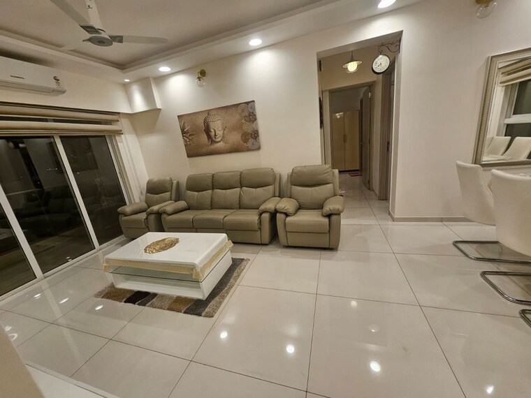 Living Room, the-wadhwa-atmosphere 3 Bedroom 1054 Sq.Ft. Apartment In Mulund West Mumbai 10282412