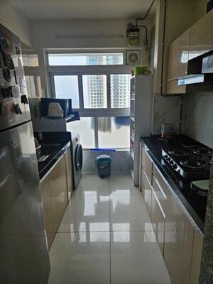 Kitchen in 3 BHK Apartment at The Wadhwa Atmosphere, Mulund West – for Sale
