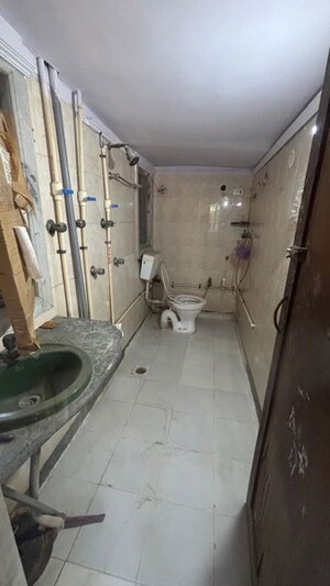 Bathroom in 1 BHK Apartment at Kartik CHS Kalwa, Kalwa – for Rent