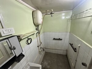 Bathroom in 2 BHK Apartment at Pushpak Park – for Rent