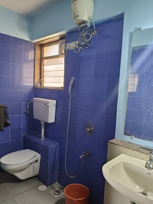 Bathroom in 2 BHK Apartment at Kanakia Spaces Niharika, Manpada – for Rent
