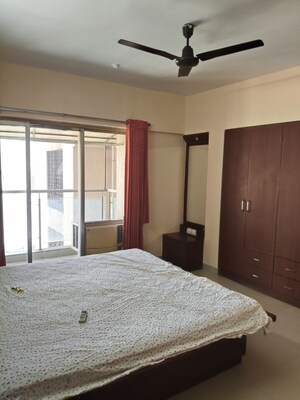 Bedroom in 2 BHK Apartment at Kanakia Spaces Niharika, Manpada – for Rent