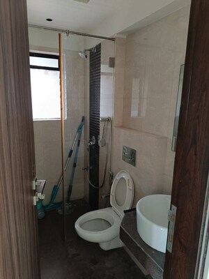 Bathroom in 3 BHK Apartment at Khar West – for Rent