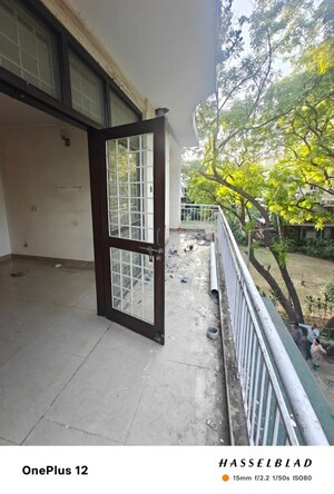 Balcony in 3 BHK Apartment at Vasant Kunj – for Rent