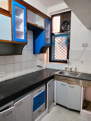 Kitchen in 3 BHK Builder Floor at Hauz Khas – for Rent