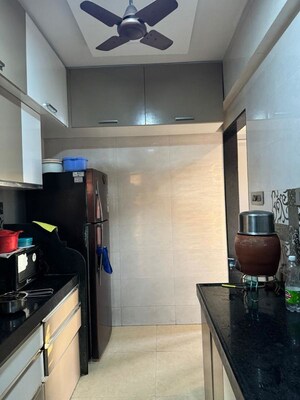 Kitchen in 2 BHK Apartment at Keshav Kunj III, Sanpada – for Rent