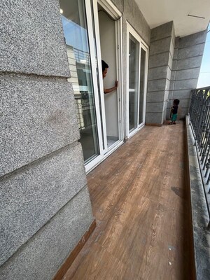 Balcony in 3 BHK Apartment at Rajpur – for Rent