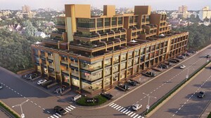  Office Space – Exterior View View at Sun Orbit, Bodakdev - for Rent