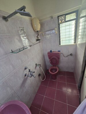 Bathroom in 3 BHK Apartment at Charmee Enclave, Vile Parle East – for Sale