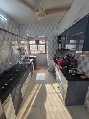 Kitchen in 3 BHK Apartment at Charmee Enclave, Vile Parle East – for Sale