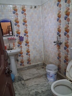 Bathroom in 2 BHK Builder Floor at Chakrata Road – for Rent